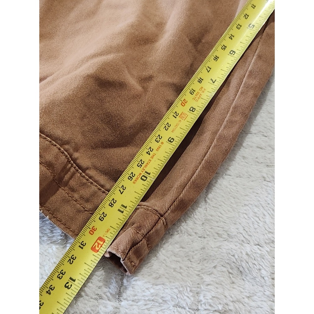 PLUGG‎ Cargo Shorts - Men's Size 32 - Stylish Brown Utility Shorts Y2K - Picture 3 of 4